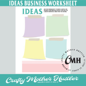 Business Ideas Worksheet