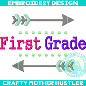 First Grade Embroidery Design