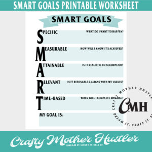 SMART Goals Worksheet