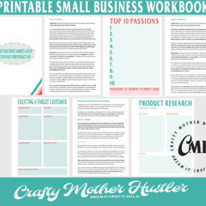 Find Your Niche and Target Market to Create a Product Line That Sells PDF Workbook